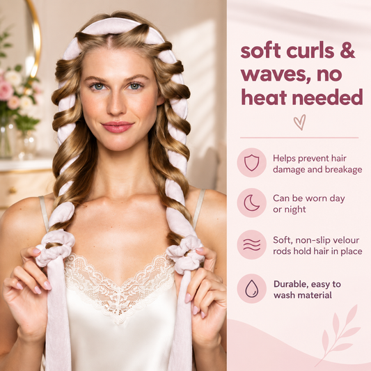 Soft Ribbon Overnight Curl Kit