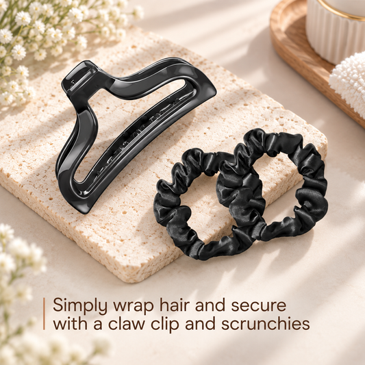2-in-1 Heat & Heatless Curling Set