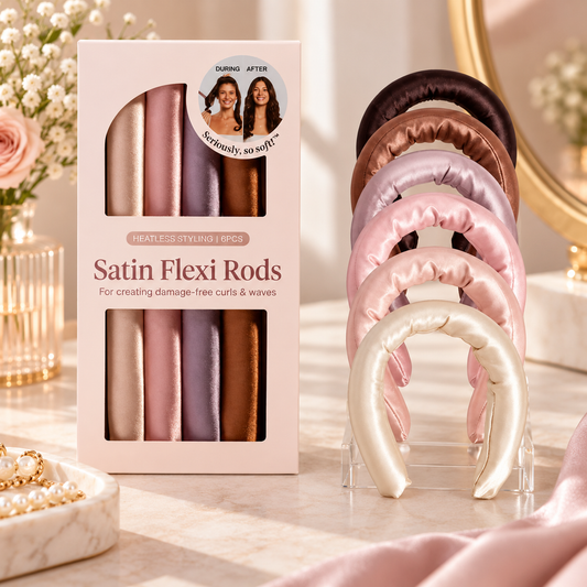 Satin Flexi Curling Rod Set