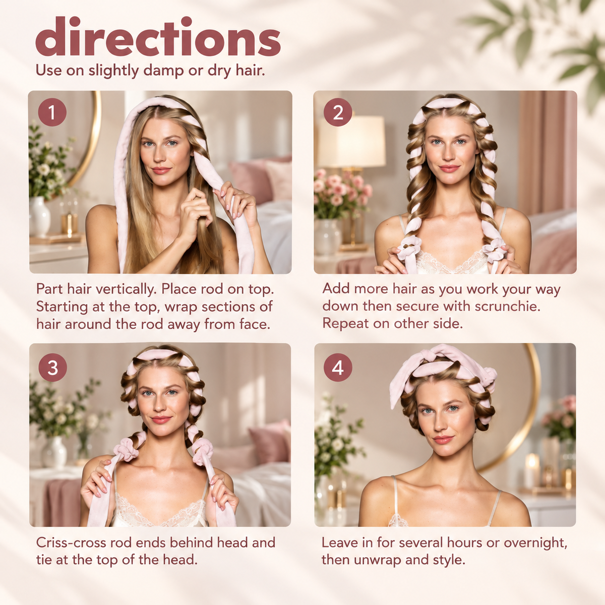 Soft Ribbon Overnight Curl Kit