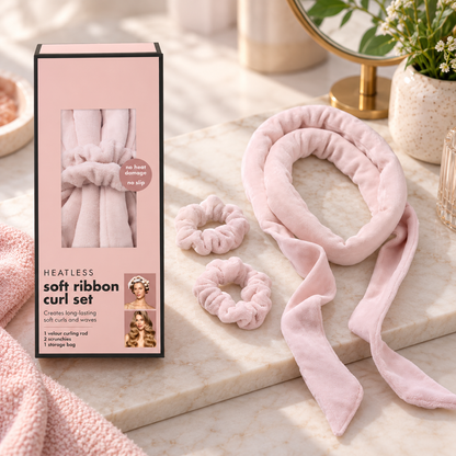 Soft Ribbon Overnight Curl Kit
