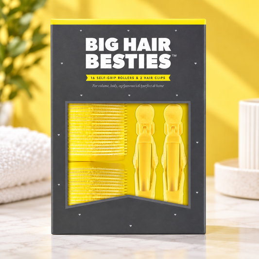 22-Piece Self-Grip Hair Roller & Clip Set