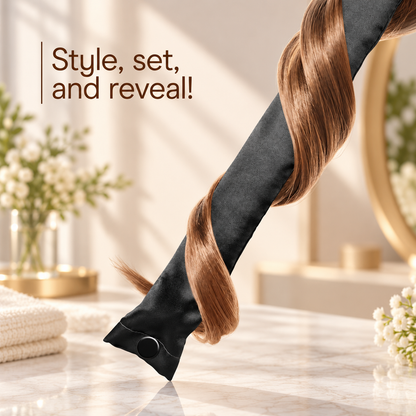2-in-1 Heat & Heatless Curling Set