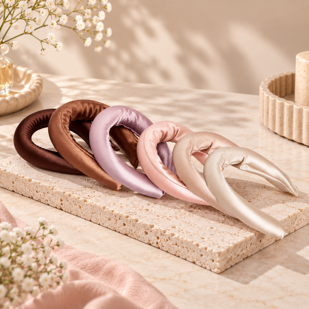Satin Flexi Curling Rod Set